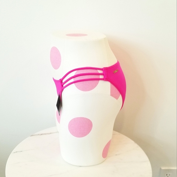 Victoria's Secret Vintage Very Sexy Strappy String Bikini Pink Rare HTF NWT - Picture 4 of 13